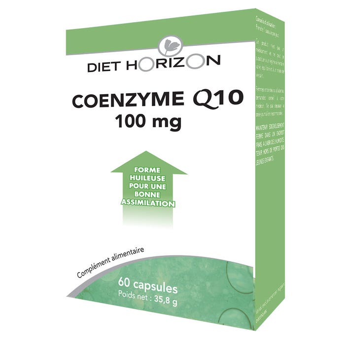 Q10 60 Capsule 100 mg Diet Horizon