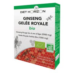 Diet Horizon Ginseng Reale Biologico 20 Fiale