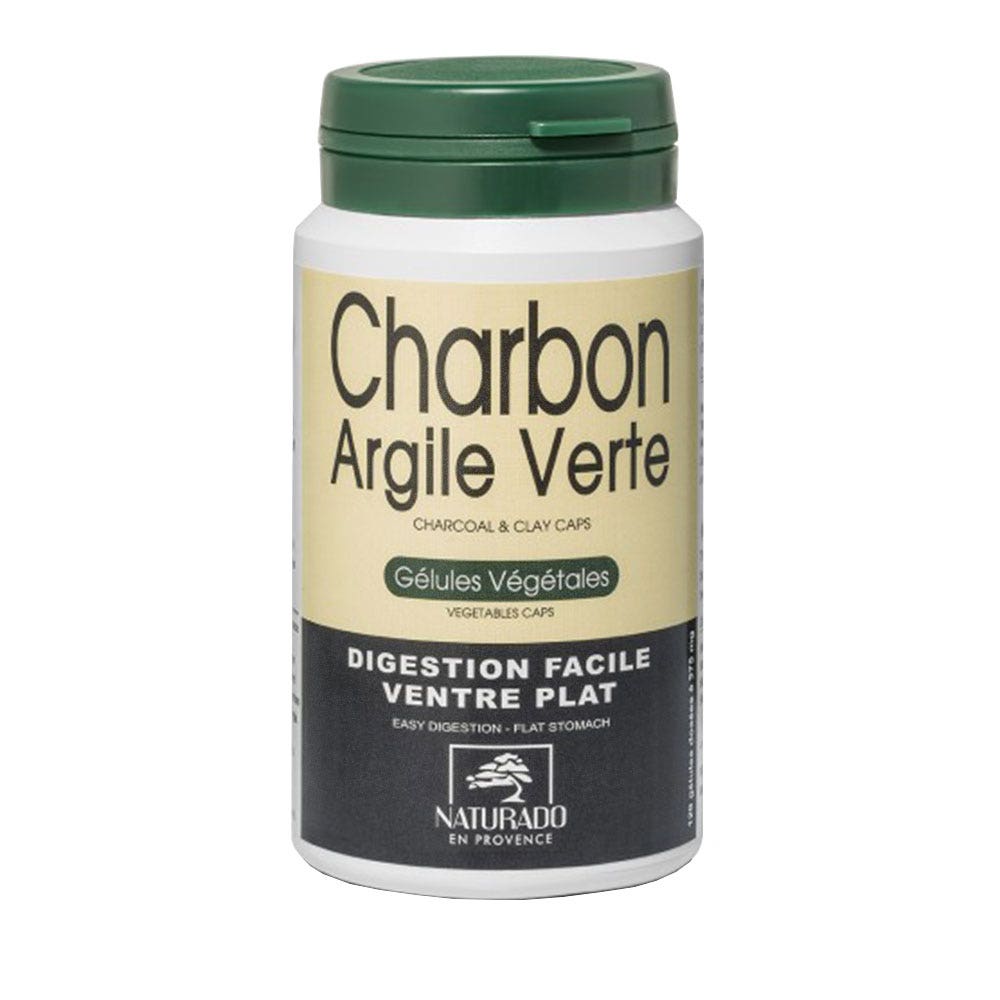 Naturado Carbone vegetale e argilla verde