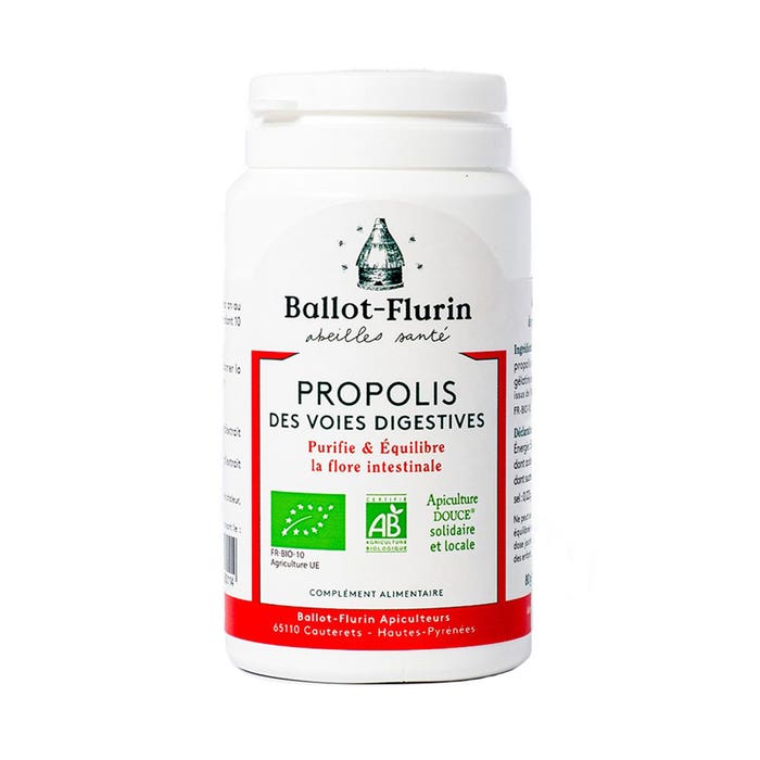 Ballot-Flurin Propolis Des Voies Digestives Bio 80 Gelules Ballot Flurin 80 GELULES