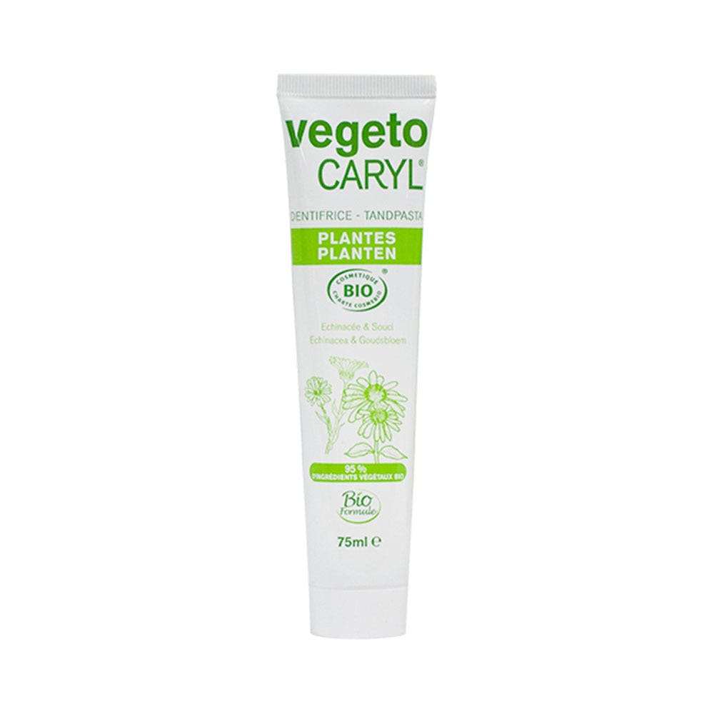 Vegeto Caryl DENTIFRICIO BIOLOGICO CON 7 PIANTE 75ml