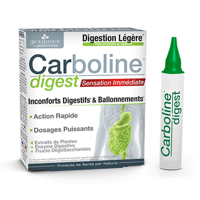 3 Chênes Carboline Digest 10 Monodosi