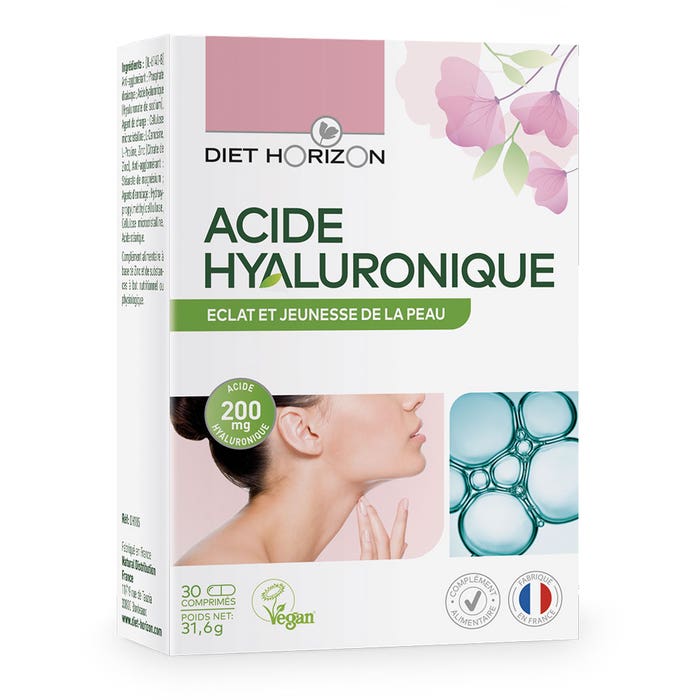 Acido Ialuronico 30 Compresse 130 mg Diet Horizon