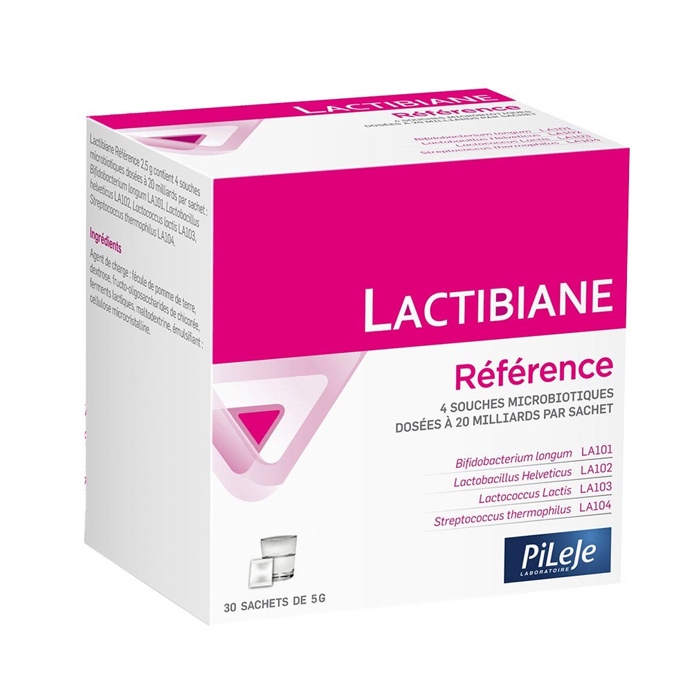 Pileje Lactibiane Reference 30 Bustine Da Lactibiane Microbiotiques 5 g