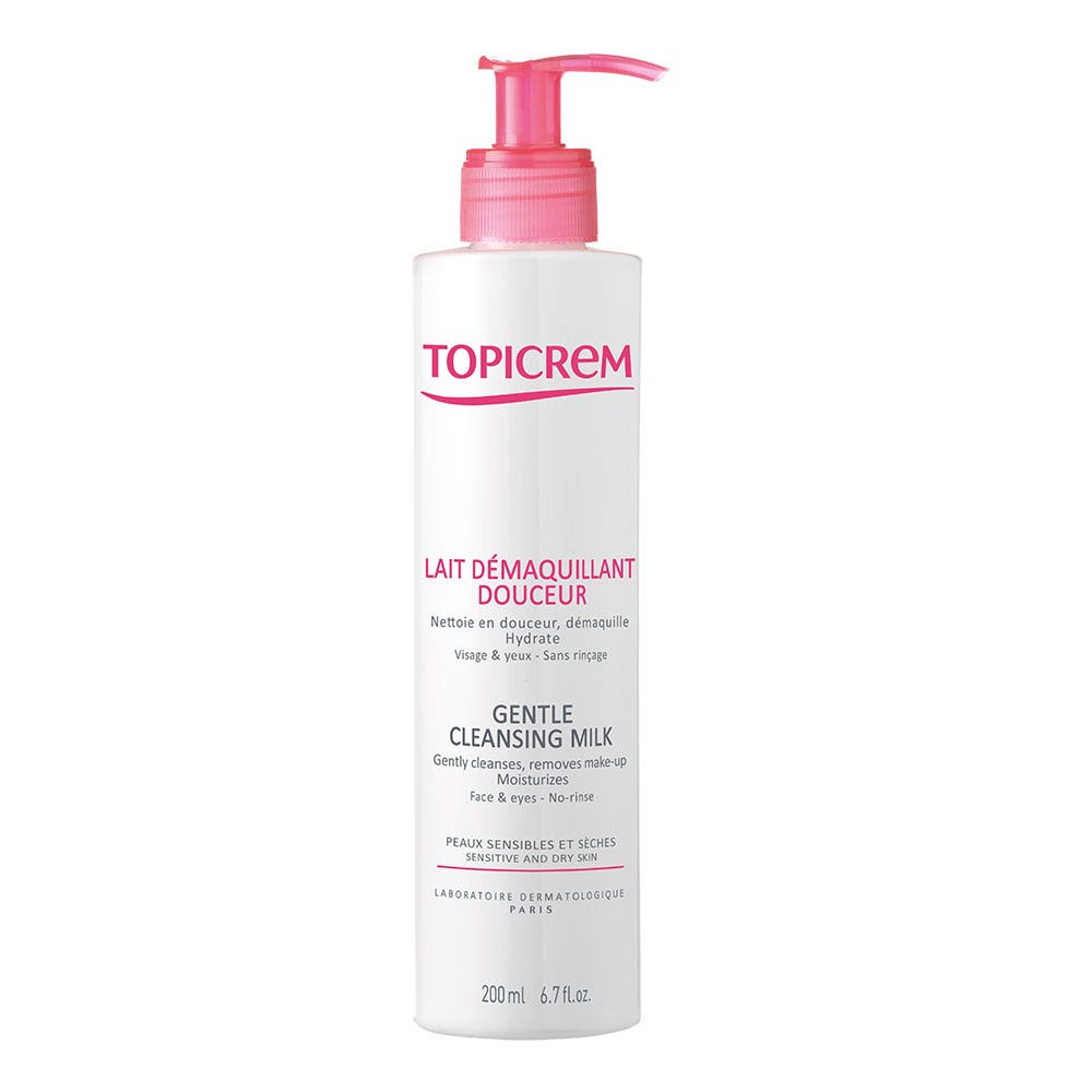 Topicrem Douceur Latte Detergente Struccante Pelli Sensibili Peaux Sensibles 200ml