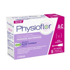 Physioflor AC 8 Unidosi Gel vaginale Vaginosi batterica 40 ml