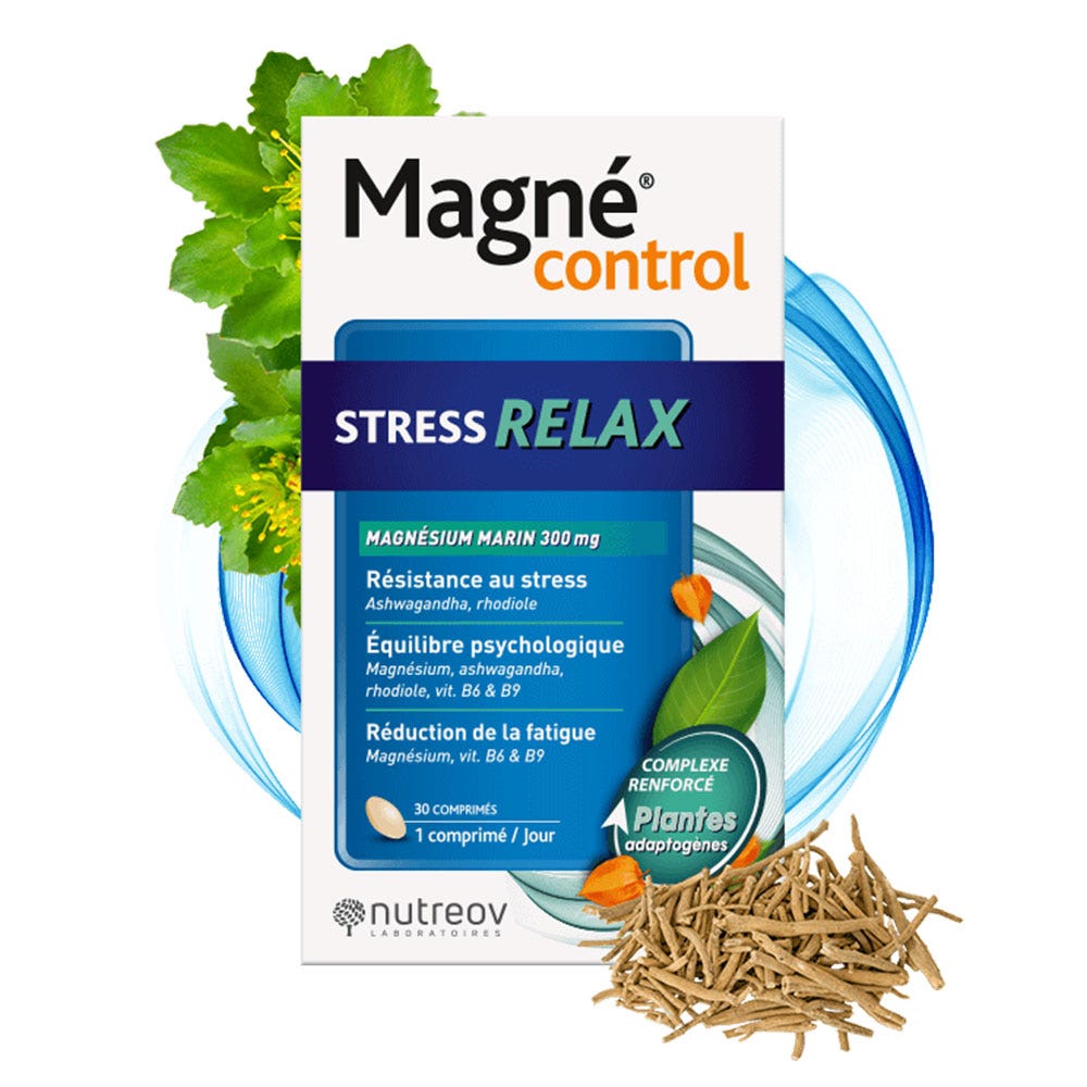Nutreov Magnécontrol Stress relax 30 compresse