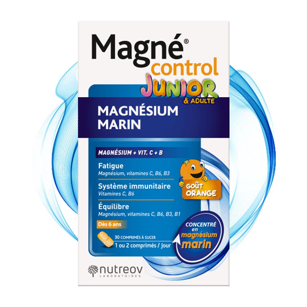 Nutreov Magnécontrol Magnesio marino junior 30 compresse