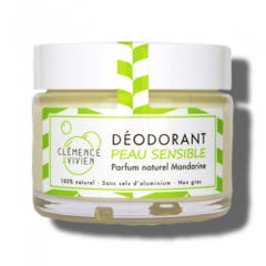 Clemence&Vivien Deodorante Naturale in Crema per Pelli sensibili 50g