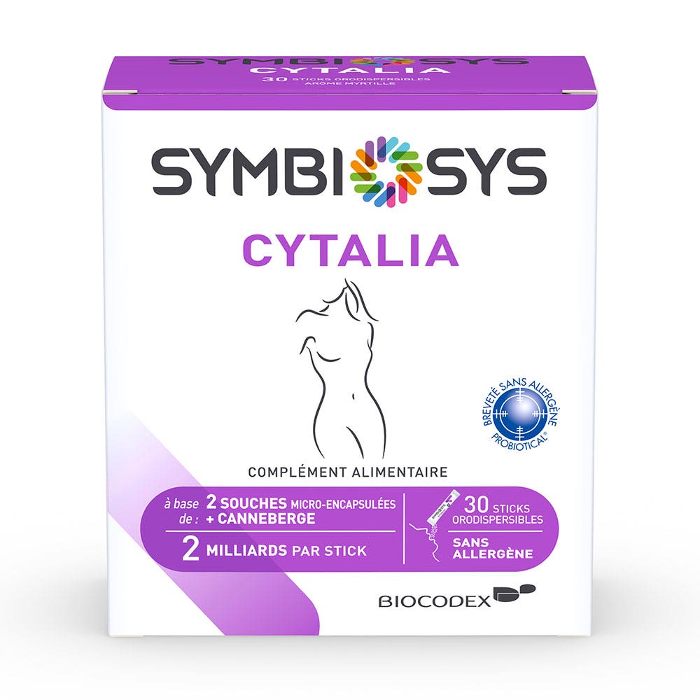 Symbiosys Cytalia con mirtillo rosso 30 Stick orosolubili