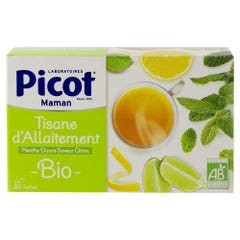 Picot Tisana Bio Menta dolce e Limone - Allattamento 20 Bustine