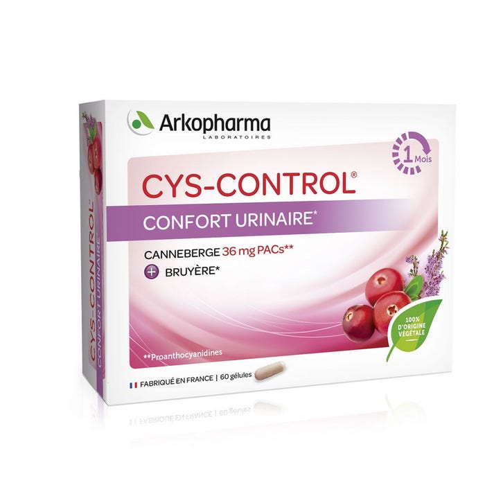 Arkopharma Cys-Control Comfort urinario Canneberge 20 capsule
