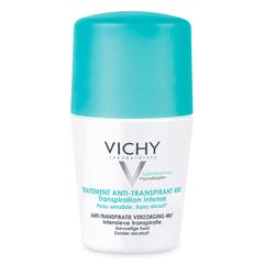 Vichy Déodorant Roll-on Anti-Transpirante Efficacia 48h Sudorazione intensa Pelli sensibili 50ml