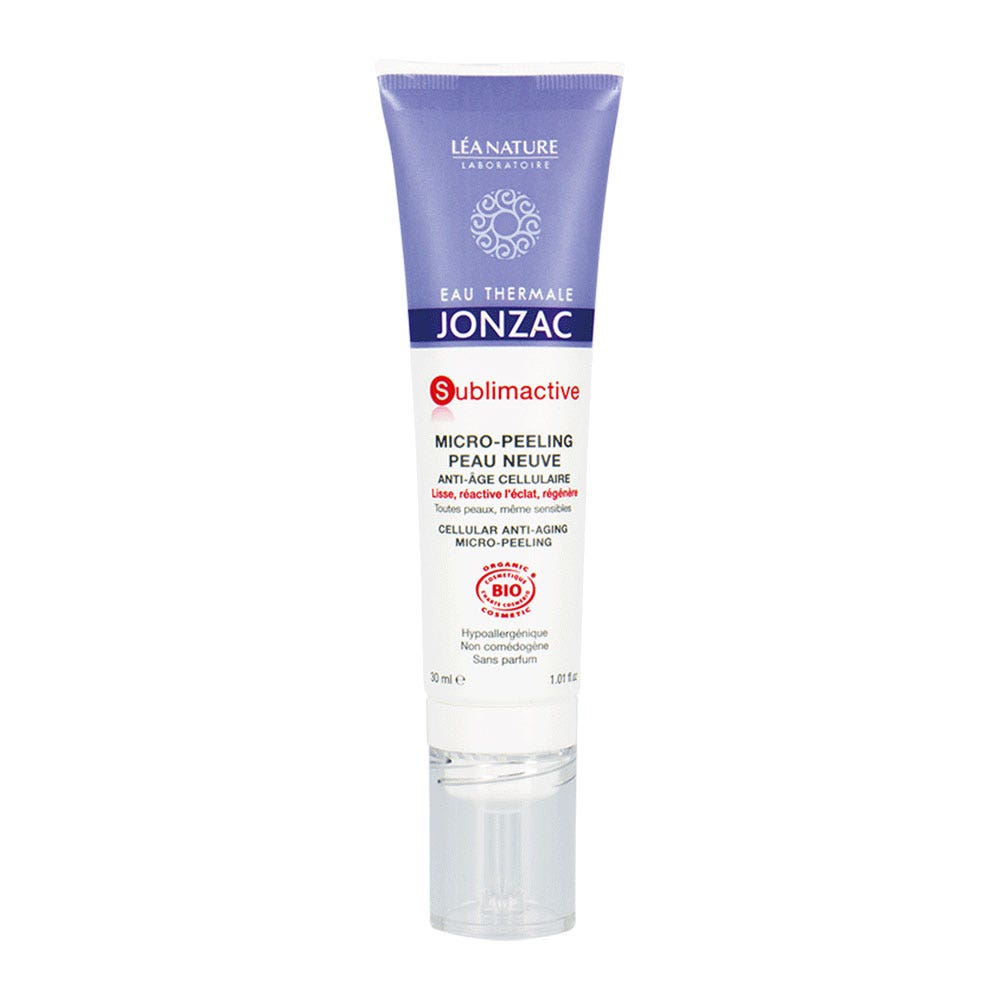 Eau thermale Jonzac Micro-peeling cellulare anti-età Bio Sublimactive 30ml