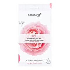 Eco Secret Maschera viso lenitiva con estratti naturali di rosa 20ml