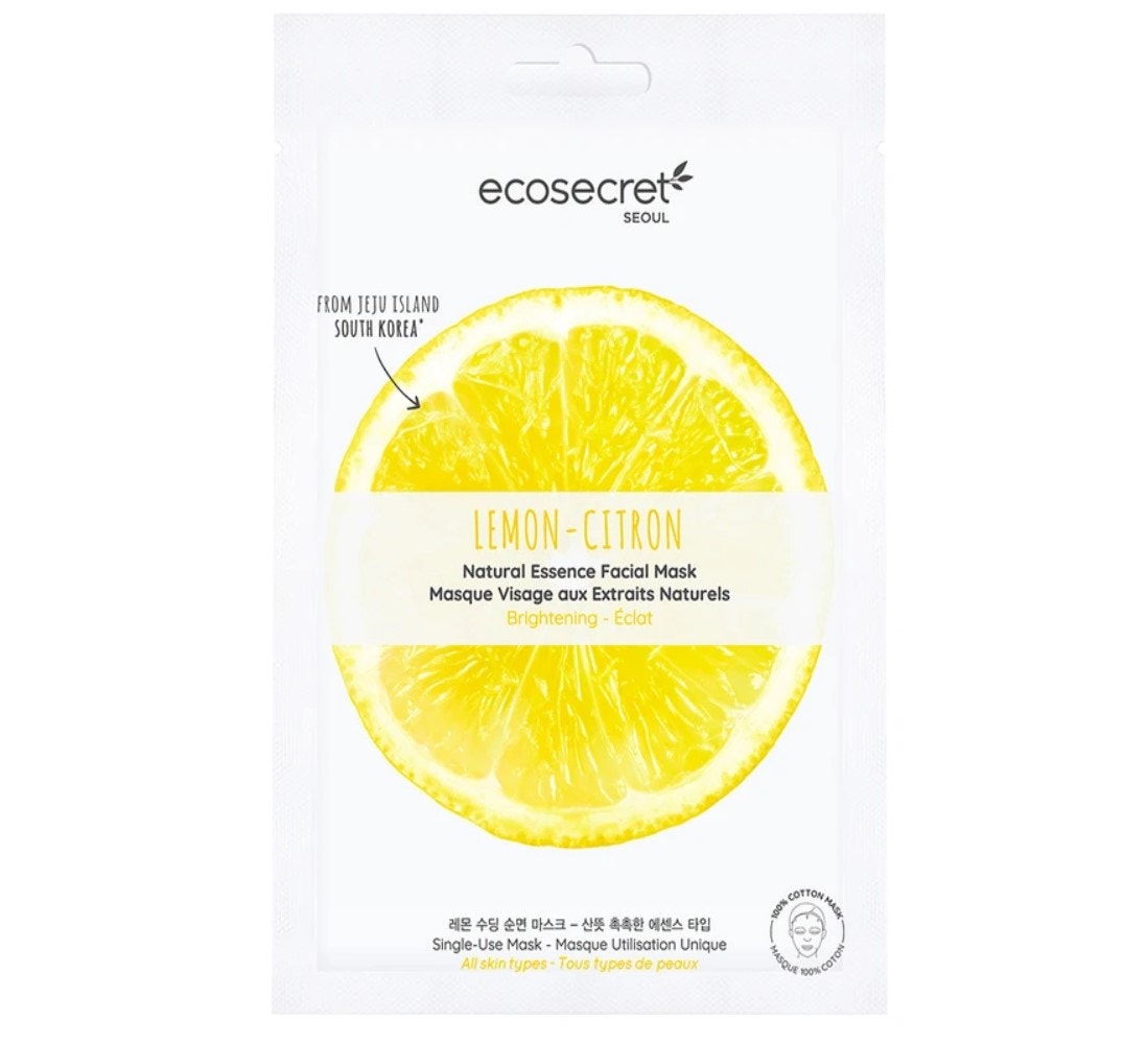 Eco Secret Maschera Viso Estratti naturali di Limone 20ml
