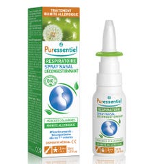 Puressentiel Respiratoire Respirazione Spray Nasale Ipertonico Bio 30ml
