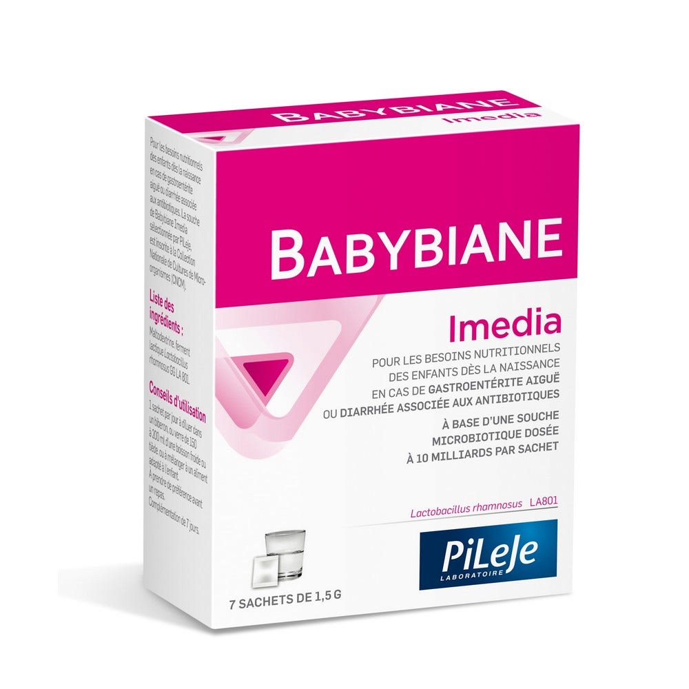 Pileje Babybiane Imedia X7 Babybiane bustine 7 sachets