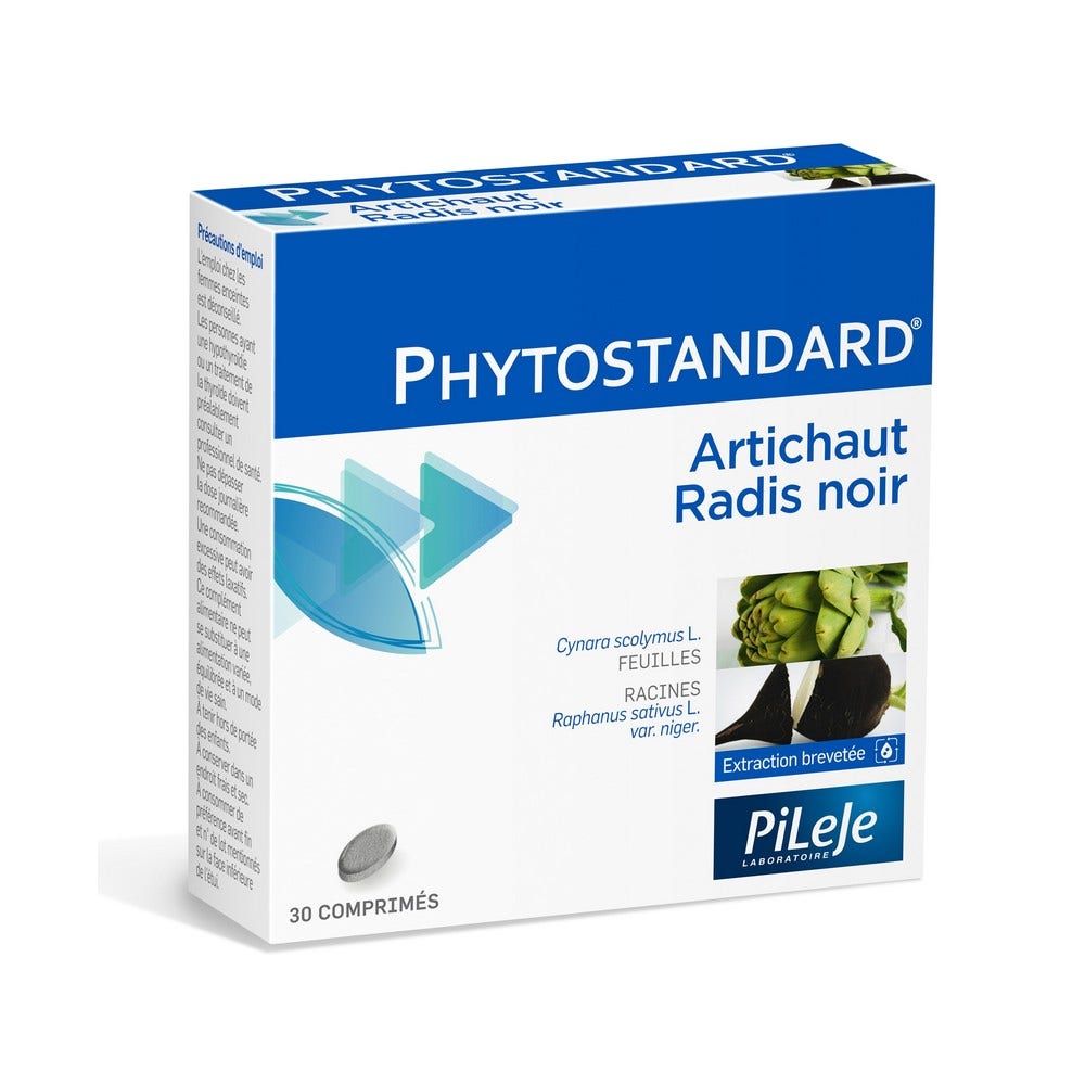 Pileje Phytostandard Carciofo e ravanello nero 30 compresse