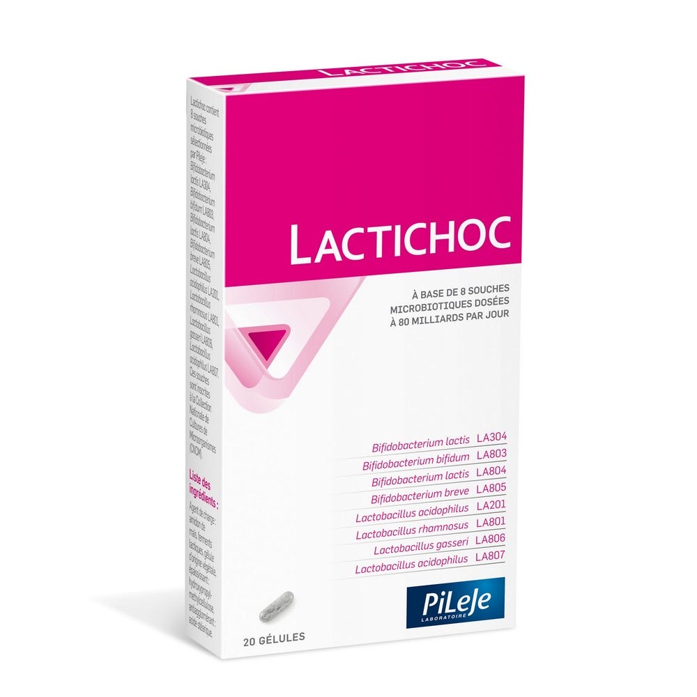 Pileje Lactichoc Microbiotici 20 capsule