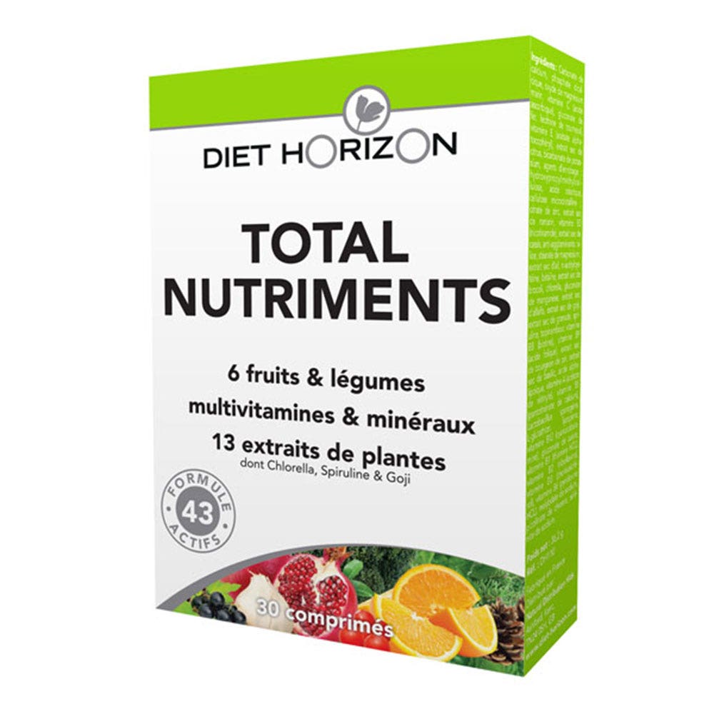 Diet Horizon Nutrienti totali 30 compresse