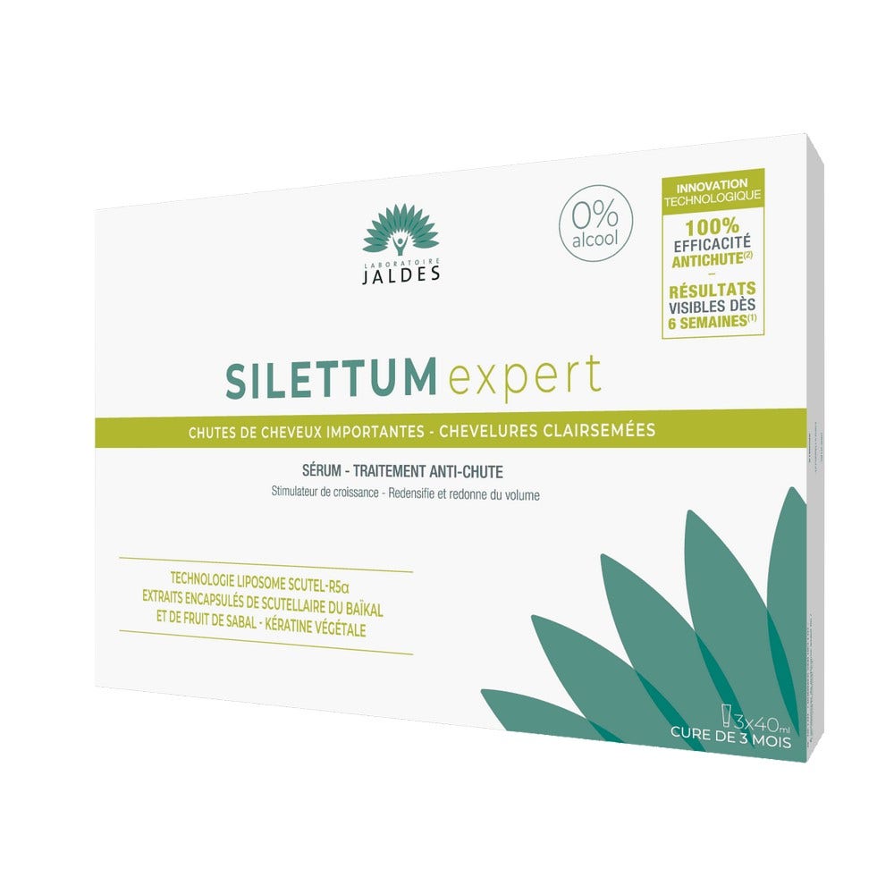 Jaldes Siero anti-caduta Silettum Expert Elteans 3 x 40 ml