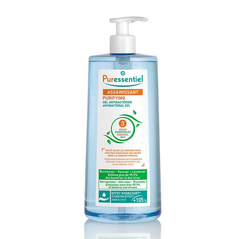 Puressentiel Oli essenziali Gel antibatterico con 3 975ml