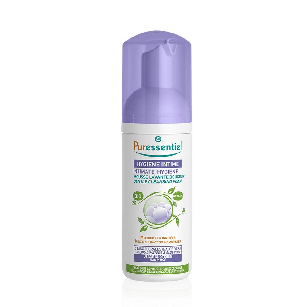 Puressentiel Igiene intima Mousse detergente delicata Bio 150ml