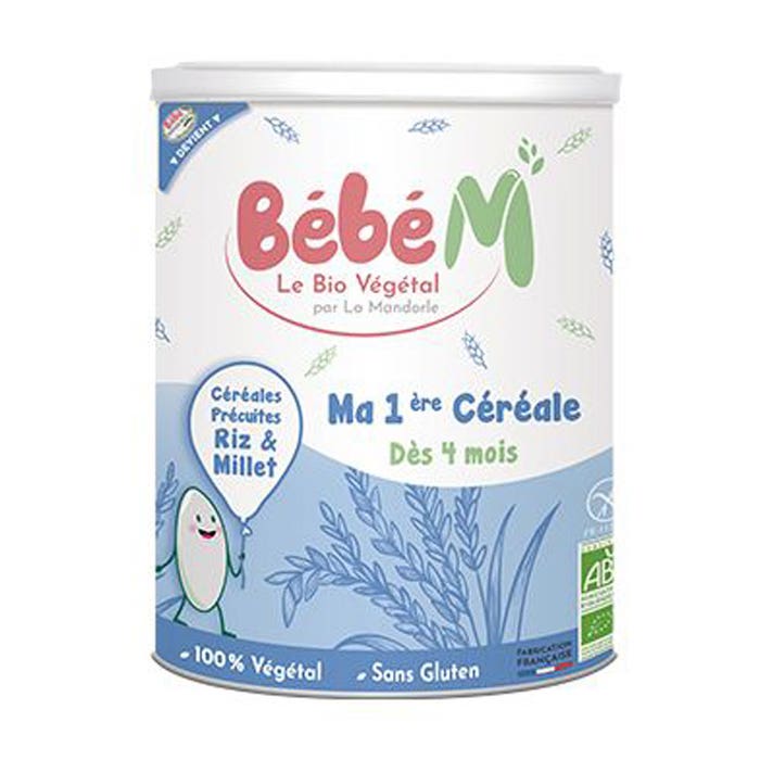 La Mandorle Bebè M I miei Primi Cereali Bio A partire da 4 Mesi 400g