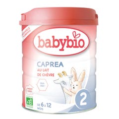 Babybio Caprea 2 Latte in polvere biologico Da 6 a 12 mesi 800g