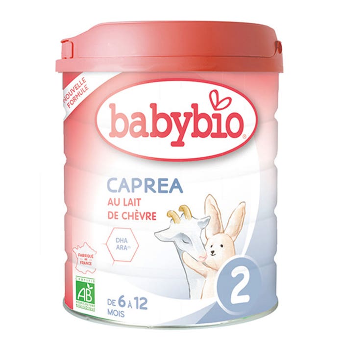 Caprea 2 Latte in polvere biologico 800g Da 6 a 12 mesi Babybio