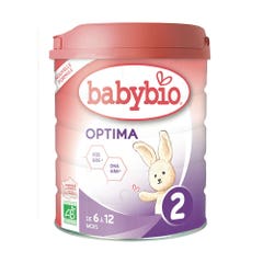 Babybio Optima 2 Latte in polvere bio Da 6 mesi 800g
