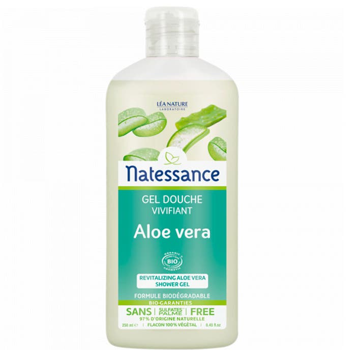 Natessance Gel doccia rinfrescante all'Aloe Vera 250ml