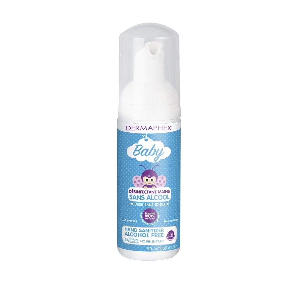 Dermaphex Desinfectis per mani senza alcool per Baby 50ml