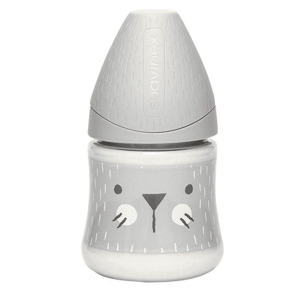 Suavinex Biberon con capezzolo rotondo anticolica a flusso lento 150 ml