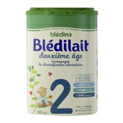 Blédina Bledilait 2 Latte in polvere da 6 mesi a 12 mesi 800g