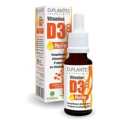 D. Plantes Olio alla Vitamina D3 400UI 20ml