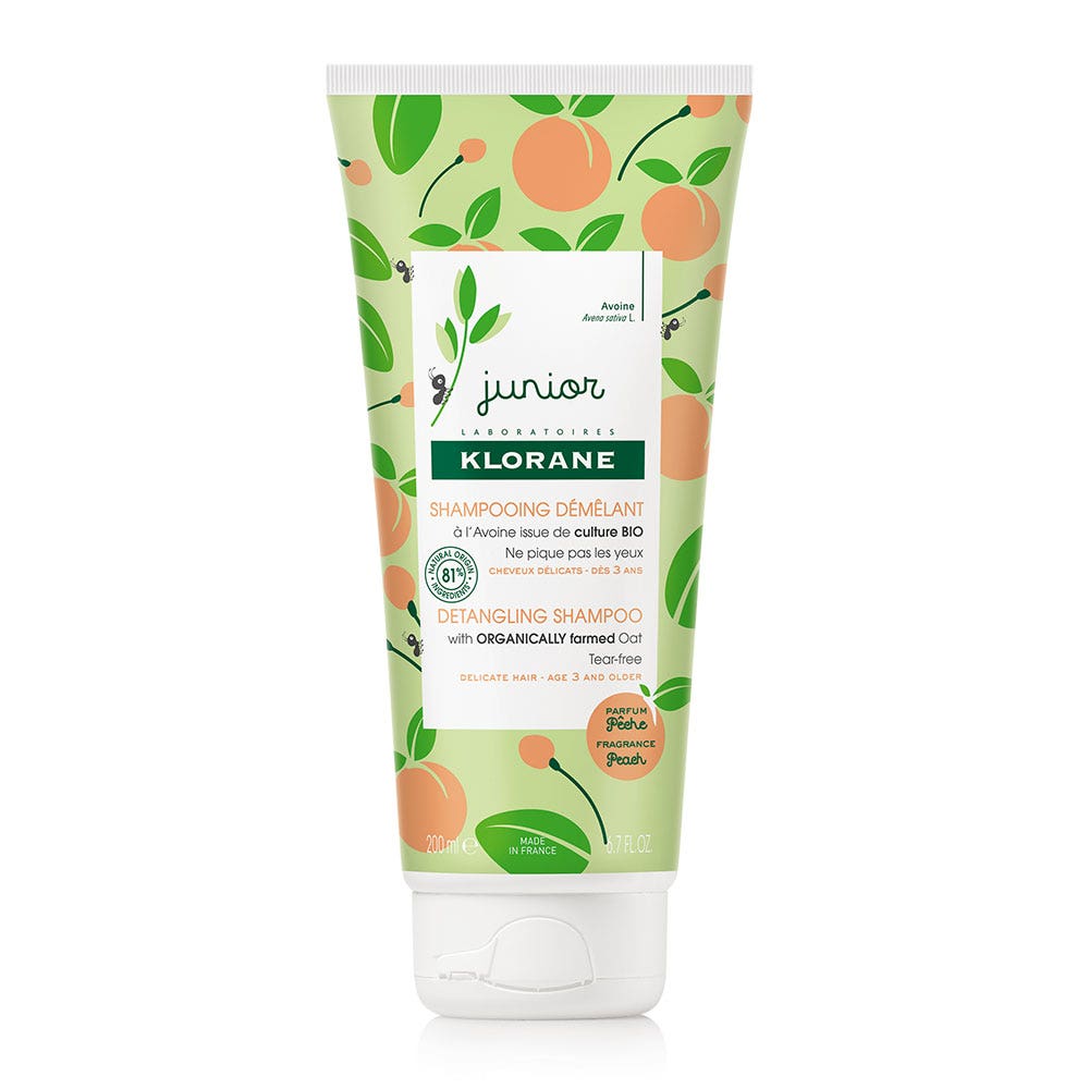 Klorane Junior Shampoo districante Capelli delicati 200 ml