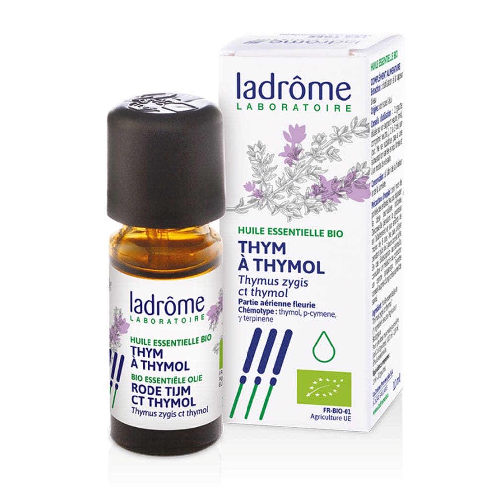 Ladrôme Olio essenziale di Timo biologico 10ml