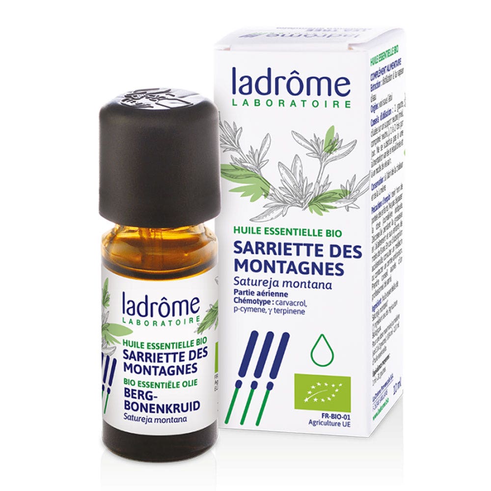 Ladrôme Olio essenziale di santoreggia biologico 10ml