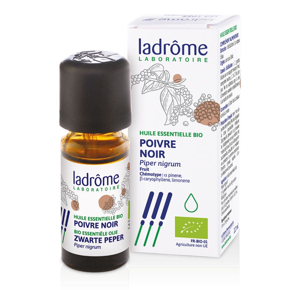 Ladrôme Olio essenziale di pepe nero biologico 10ml