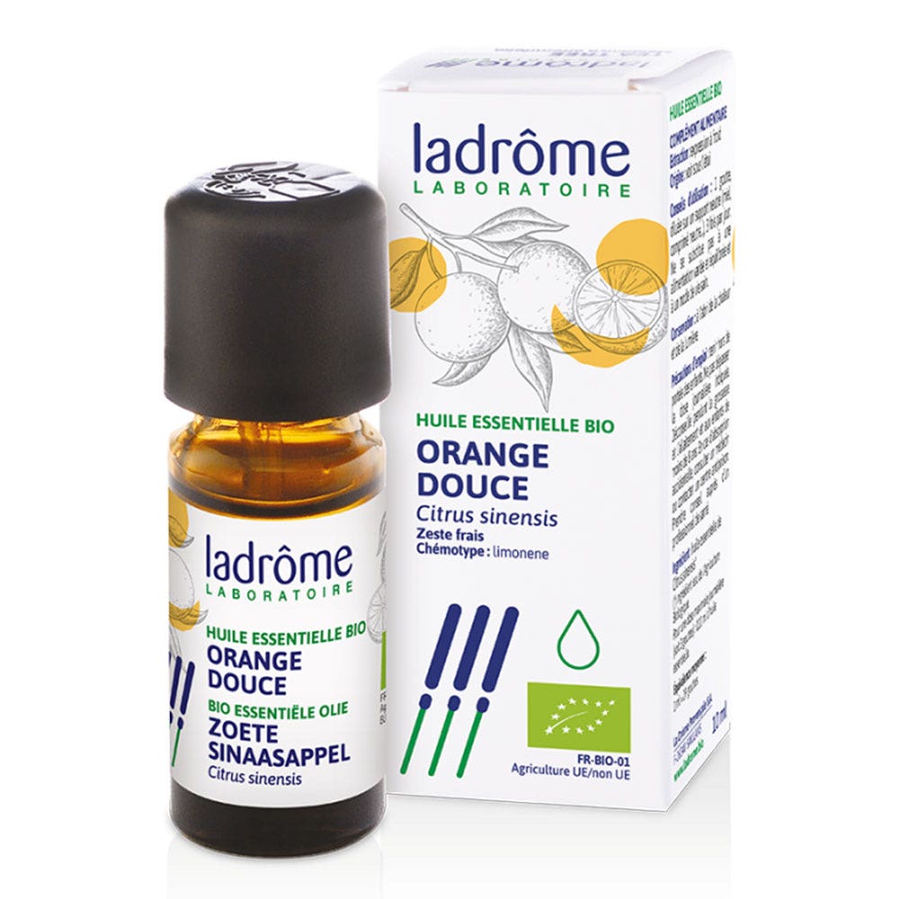 Ladrôme Olio essenziale di arancio dolce biologico 10ml