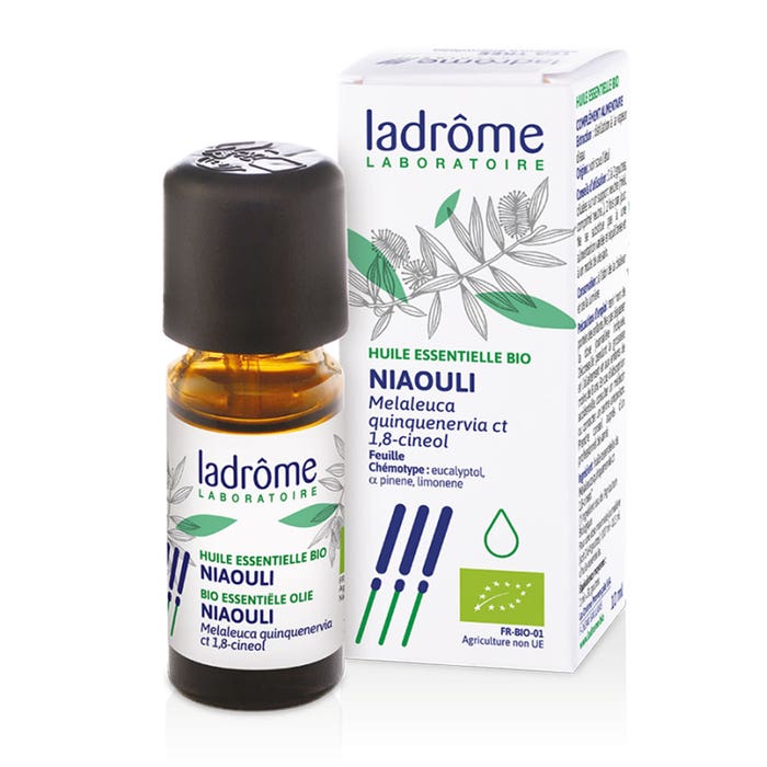 Olio essenziale di niaouli biologico 10ml Ladrôme