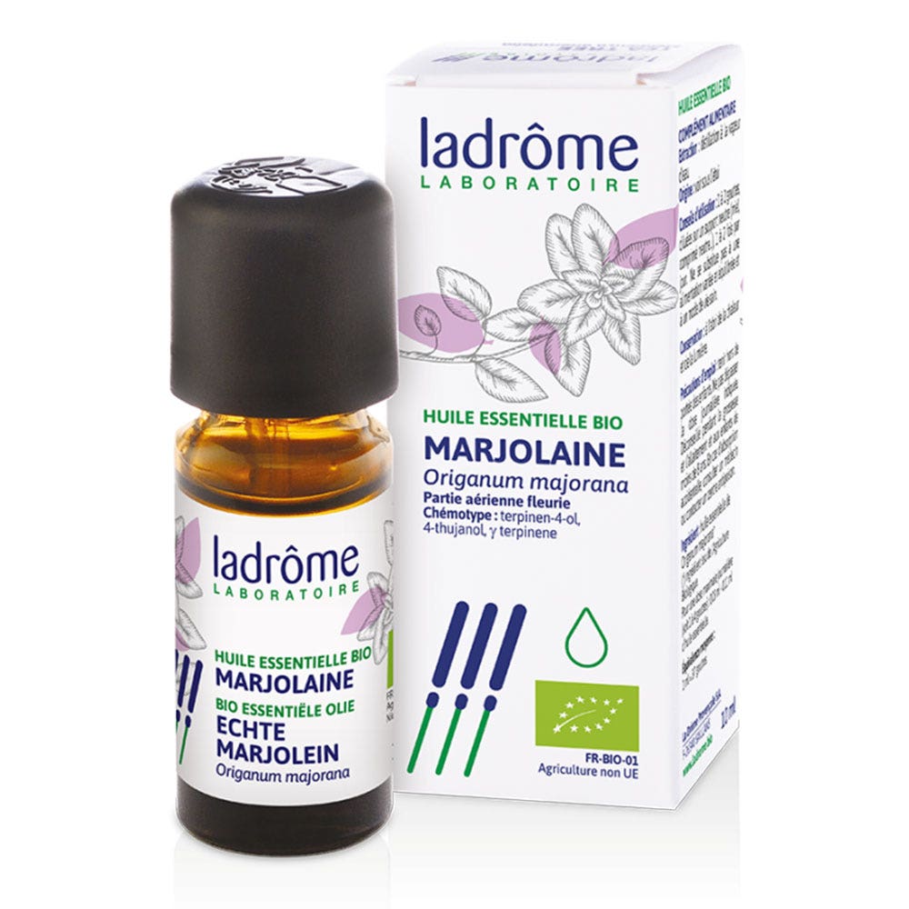 Ladrôme Olio essenziale di maggiorana biologico 10ml