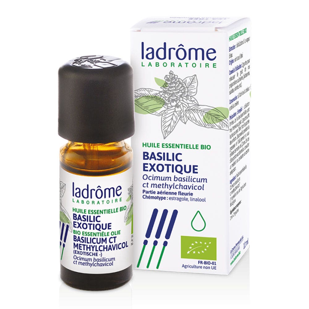 Ladrôme Olio essenziale basilico esotico bio 10 ml
