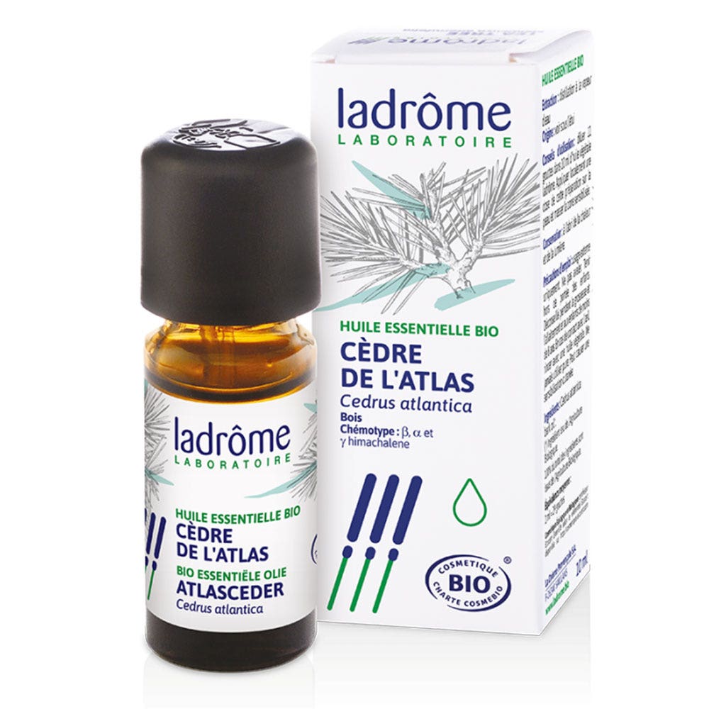 Ladrôme Olio essenziale di legno di cedro bio 10 ml