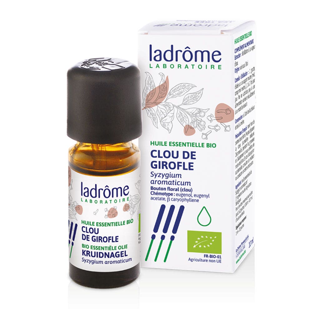 Ladrôme Olio essenziale di chiodi di garofano 10ml