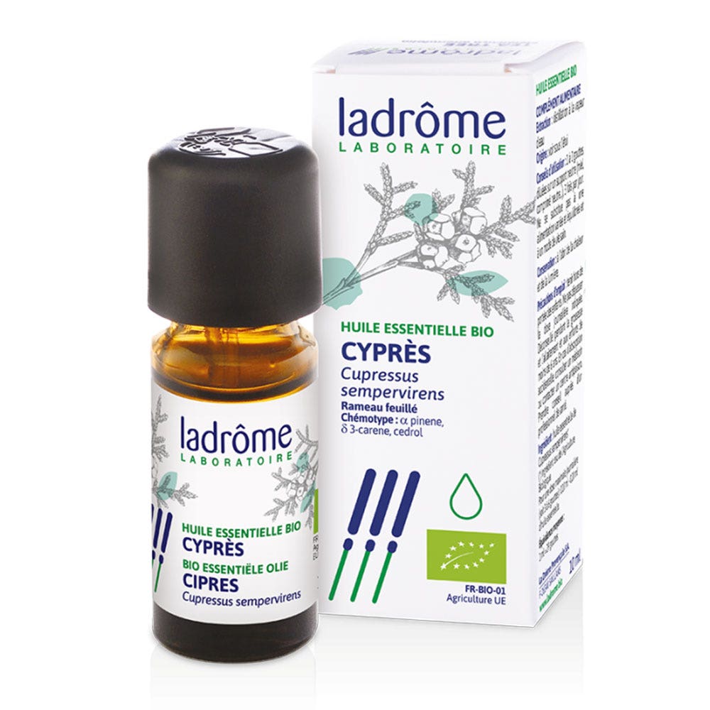 Ladrôme Olio essenziale di cipresso biologico 10ml