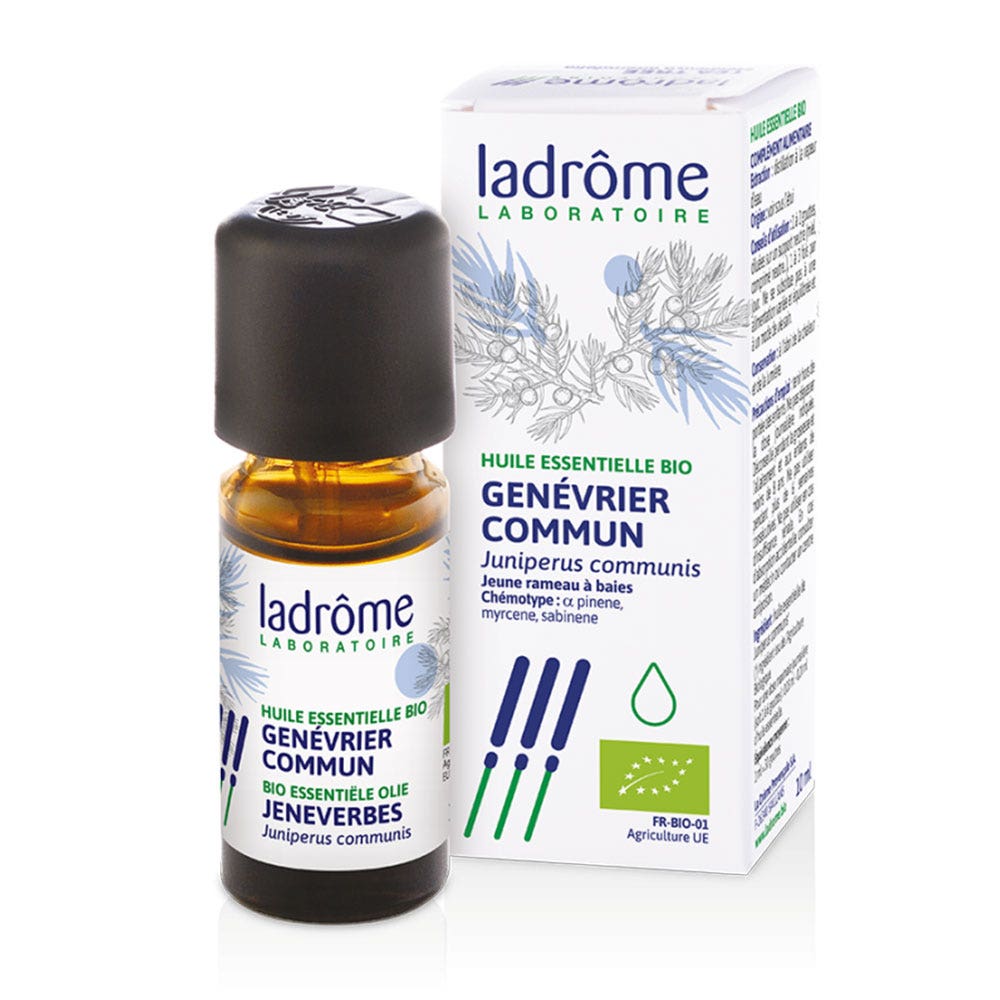 Ladrôme Olio essenziale di Ginepro Biologico 10ml