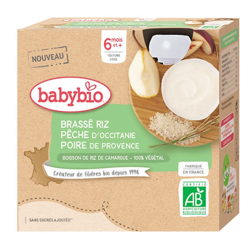 Babybio Zucche Bio prodotte in casa Da 6 mesi 4x85g